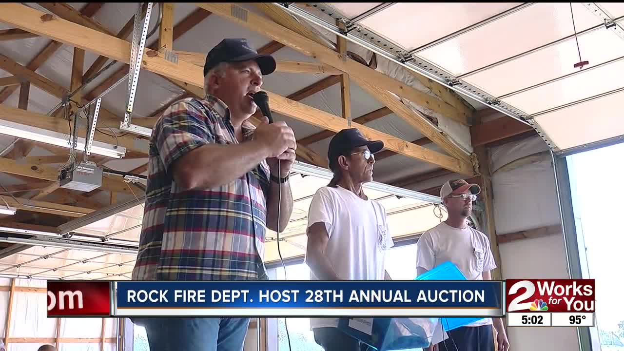 Rock Fire Department Host 28th Annual Auction