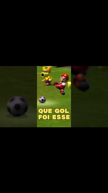 #shorts QUE GOL FOI ESSE - SUPER MARIO STRIKERS - GAME CUBE #gameplay #nintendo
