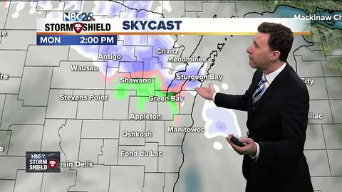 Michael Fish's NBC26 Storm Shield weather forecast