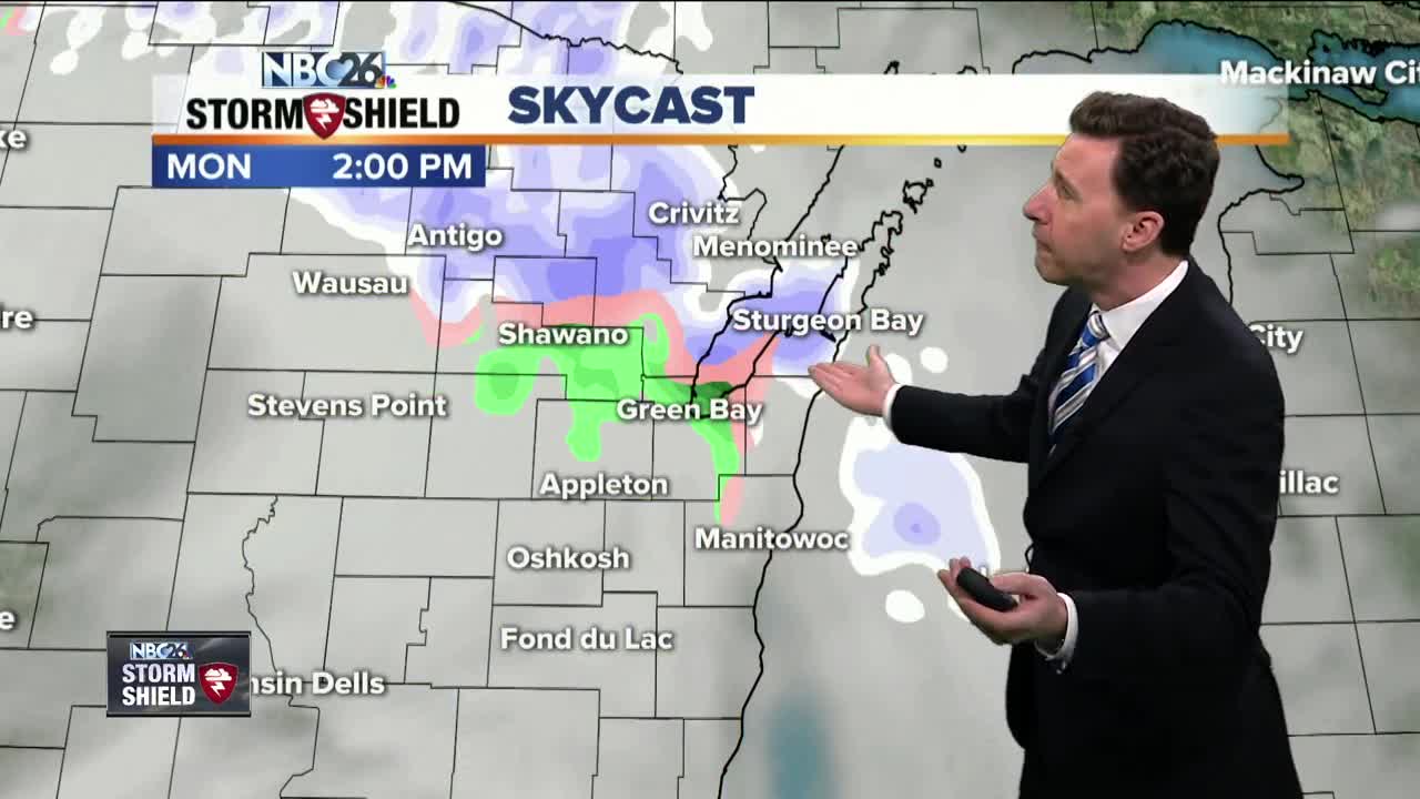 Michael Fish's NBC26 Storm Shield weather forecast