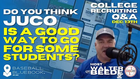 Do you think JUCO is a good way to go for some students? - Tuesdays Q & A - Dec 13 2022