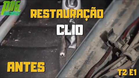 Restauração T2 E1 - Renault Clio - Antes