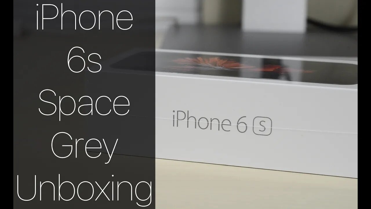 iPhone 6s Space Grey - Unboxing & First Look!