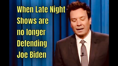 You know it’s BAD when even “comedians” like Jimmy Fallon are ROASTING JOE BIDEN! 😮