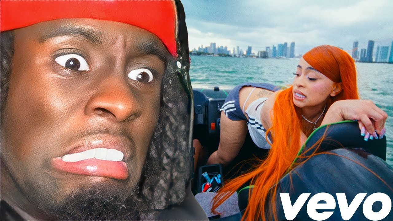 Kai Cenat Reacts to Ice Spice - Think U The Shit (Fart) (Official Video)