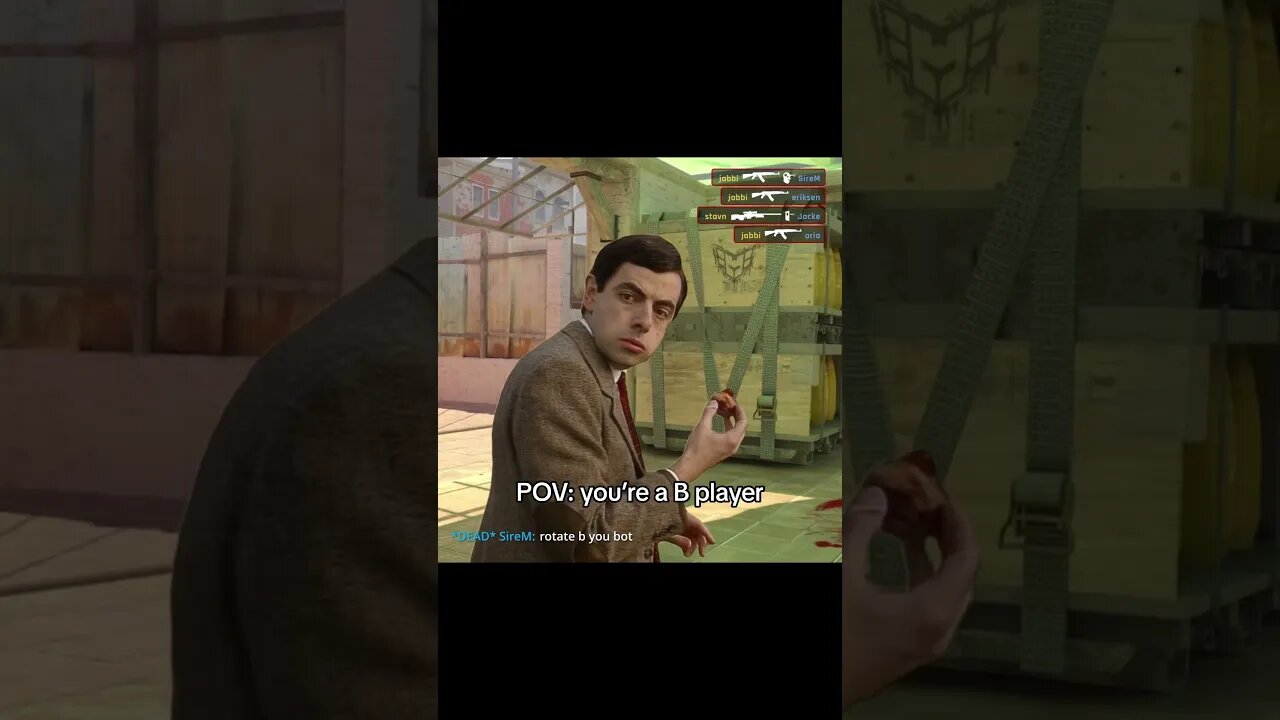 life ain't easy 💀 #mrbean #csgo #cs2 #gaming #fyp