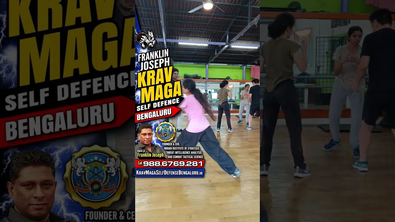 Franklin Joseph Krav Maga Self Defence 142 #Shorts #Bengaluru #FranklinJoseph #KravMaga #SelfDefense