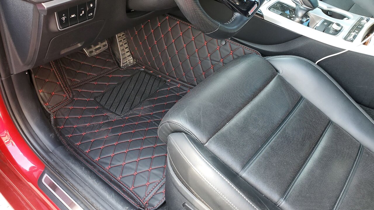 Diamond Stitch Mats for My Kia Stinger GT