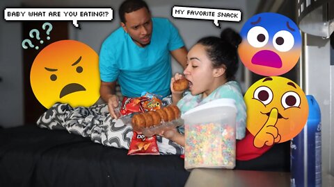 Hiding Unhealthy Snacks from RAY After the Gym Work-Out