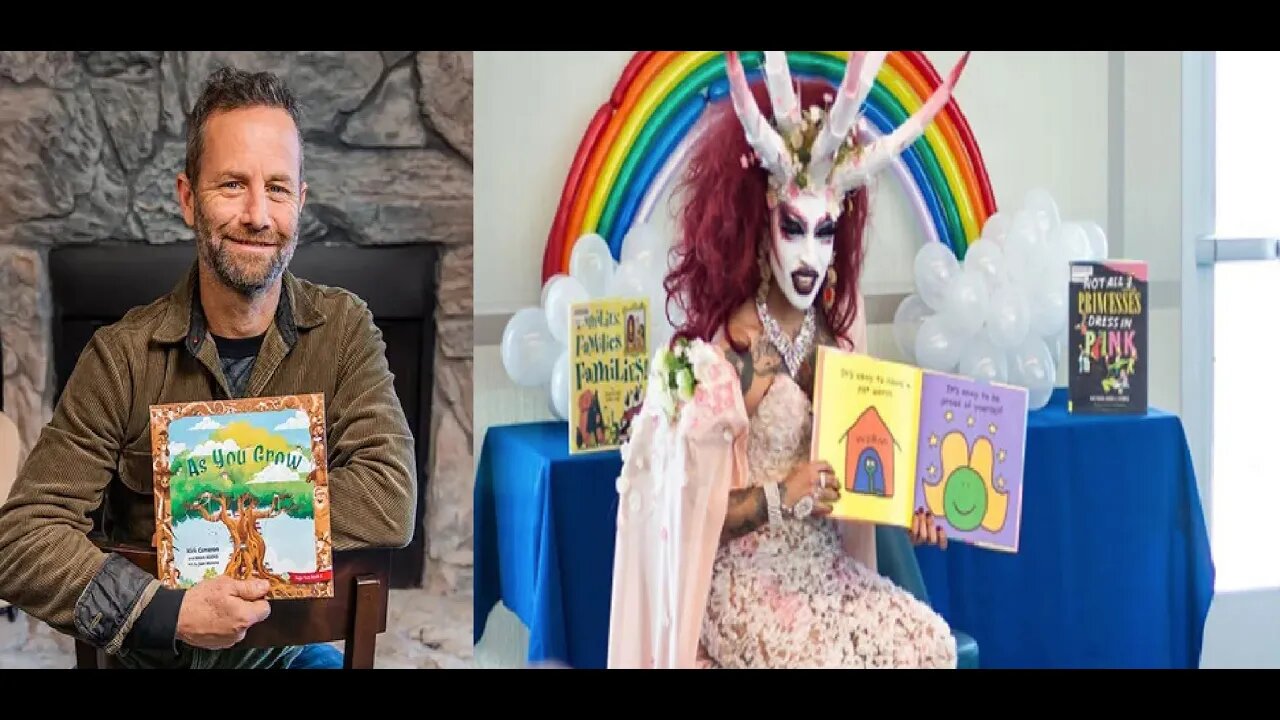 Kirk Cameron NOT Allowed to Read to Children but Devil Horn Drag Queens are Allowed