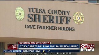 TCSO Cadets Helping The Salvation Army