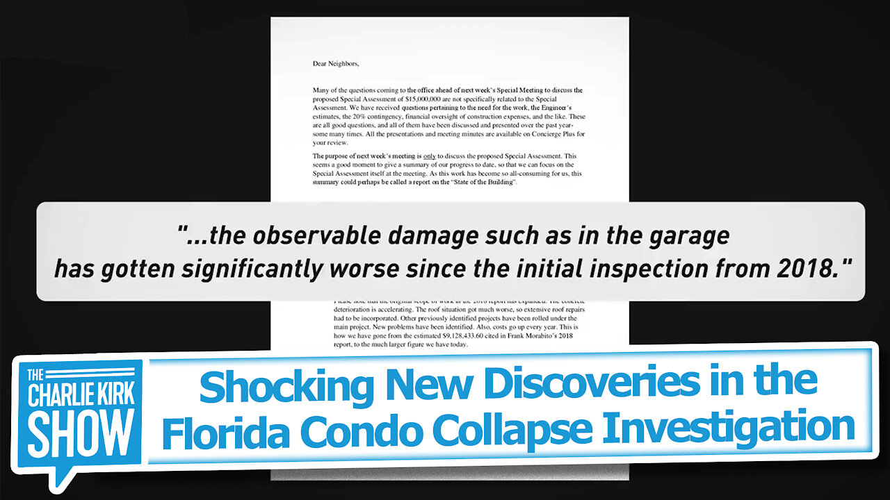 Shocking New Discoveries in the Florida Condo Collapse Investigation