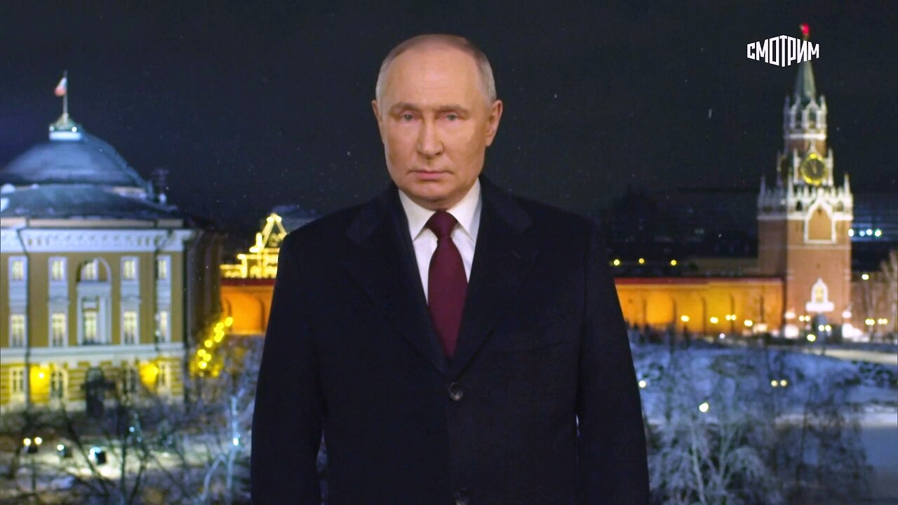 New Year's message from Vladimir Putin (multi subs)