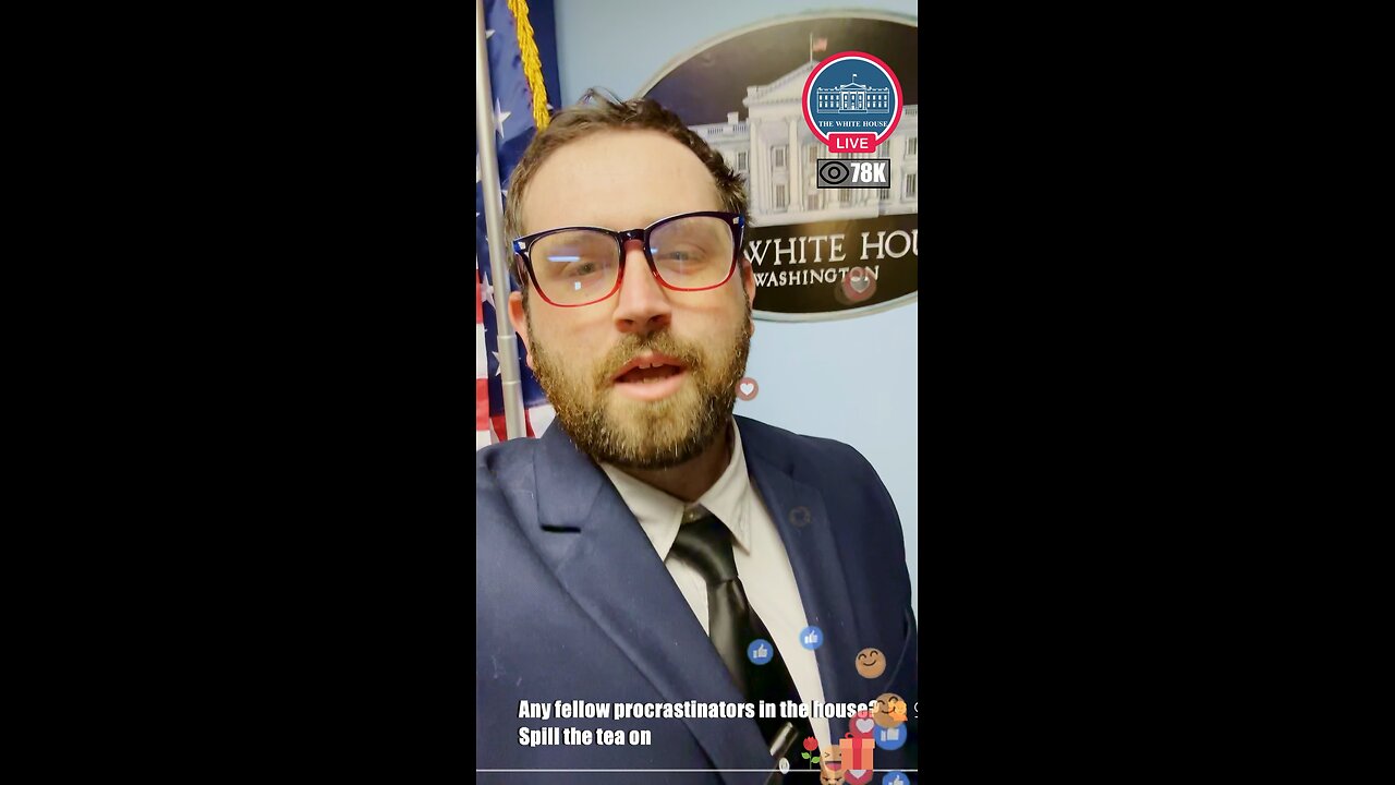 White House TikTok Livestream never Disappoints!