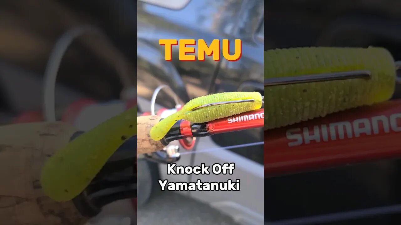 TEMU Brand Yamatanuki?! Do they catch? #bassfishing