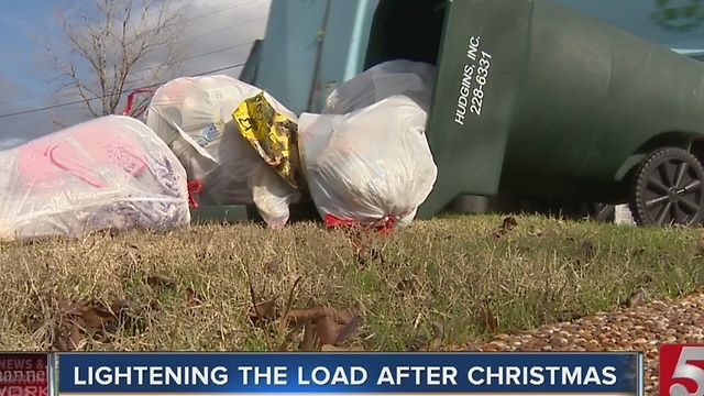 Tips For Keeping Your Christmas Trash From Being Left Behind