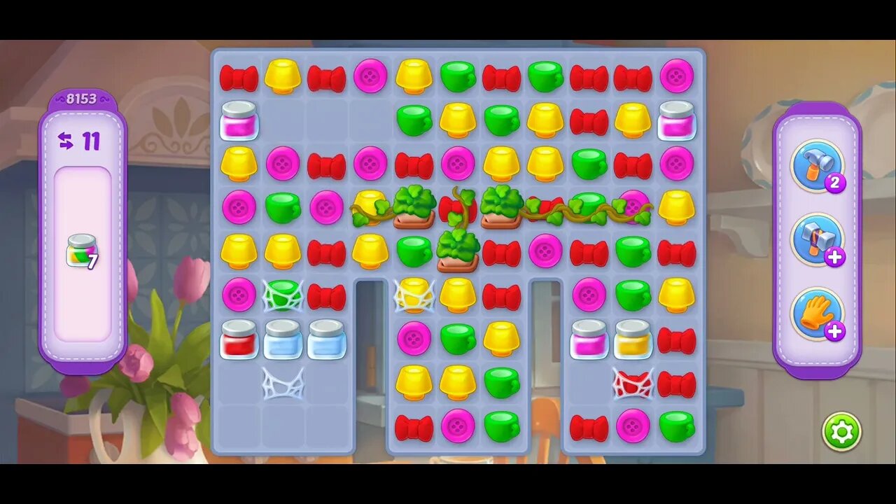 Playrix Homescapes Gameplay Walkthrough Level 8153