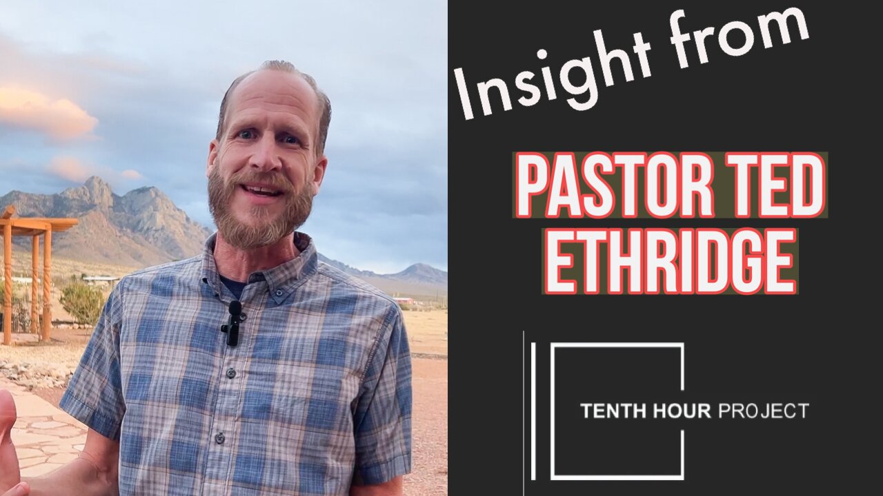 Pastor Ted Ethridge from Calvary Chapel Bozemen
