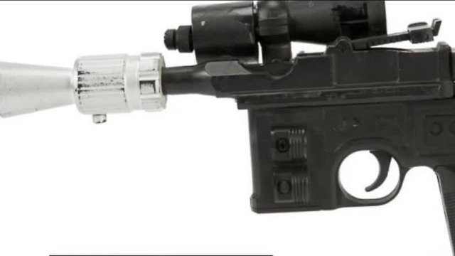 Han Solo's blaster sells for $550K at auction