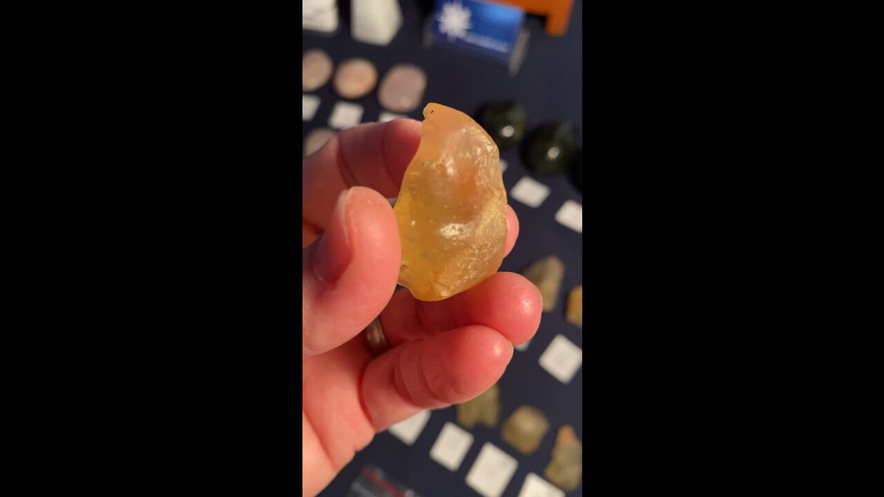 Gold Tektite