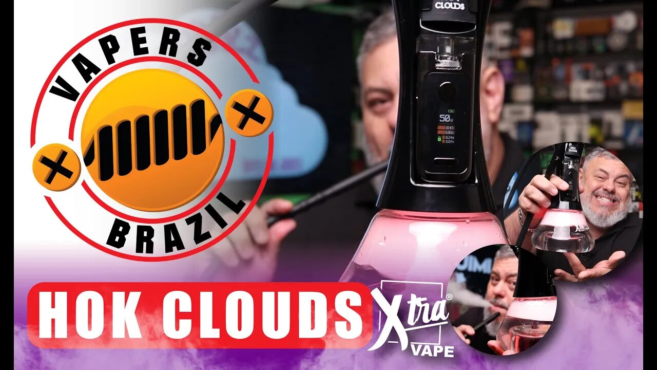 Xtra Hok Clouds - O Verdadeiro Narguilé Eletrônico , mas é Vape