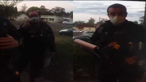 Australian Police Visit Home Of Man They SUSPECT Might Attend A Protest