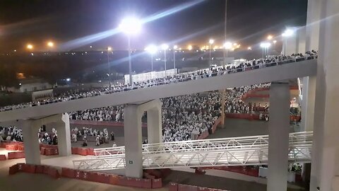 Hajj Day 2, Rush at Arafaat Train Station: for Muzdalifah