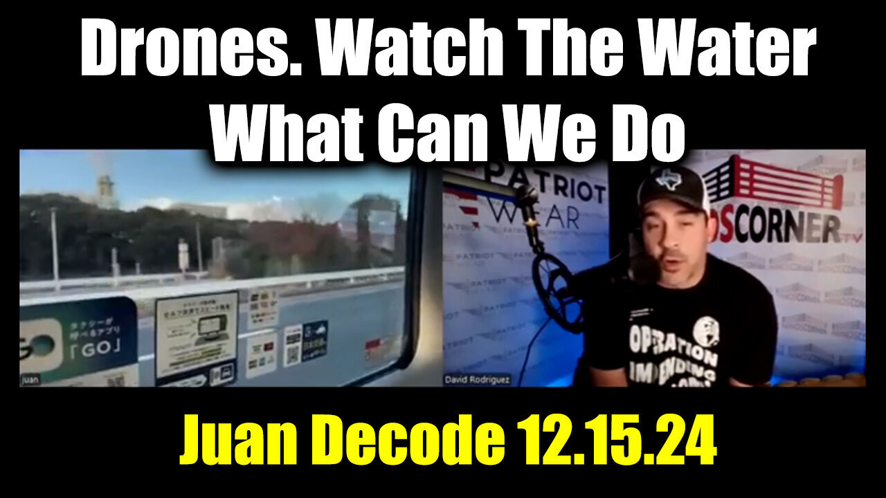 Juan O Savin - Drones. Watch The Water > What Can We Do