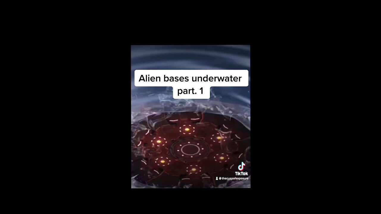 Alien bases underwater