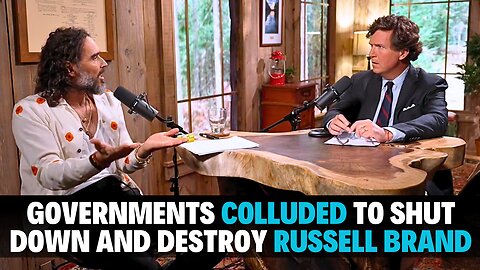 TUCKER X RUSSELL BRAND: The Coordinated Smear Campaign Against Him