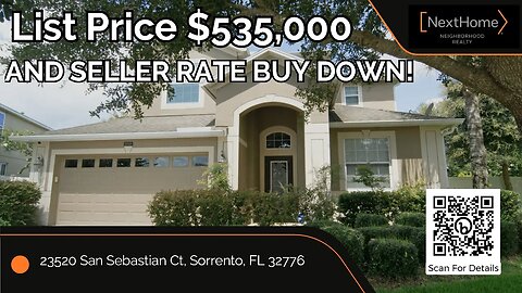 🌟 Exciting News! 🌟 23520 San Sebastian Ct, Sorrento, FL 32776 #orlandorealestate #orlandorealtor