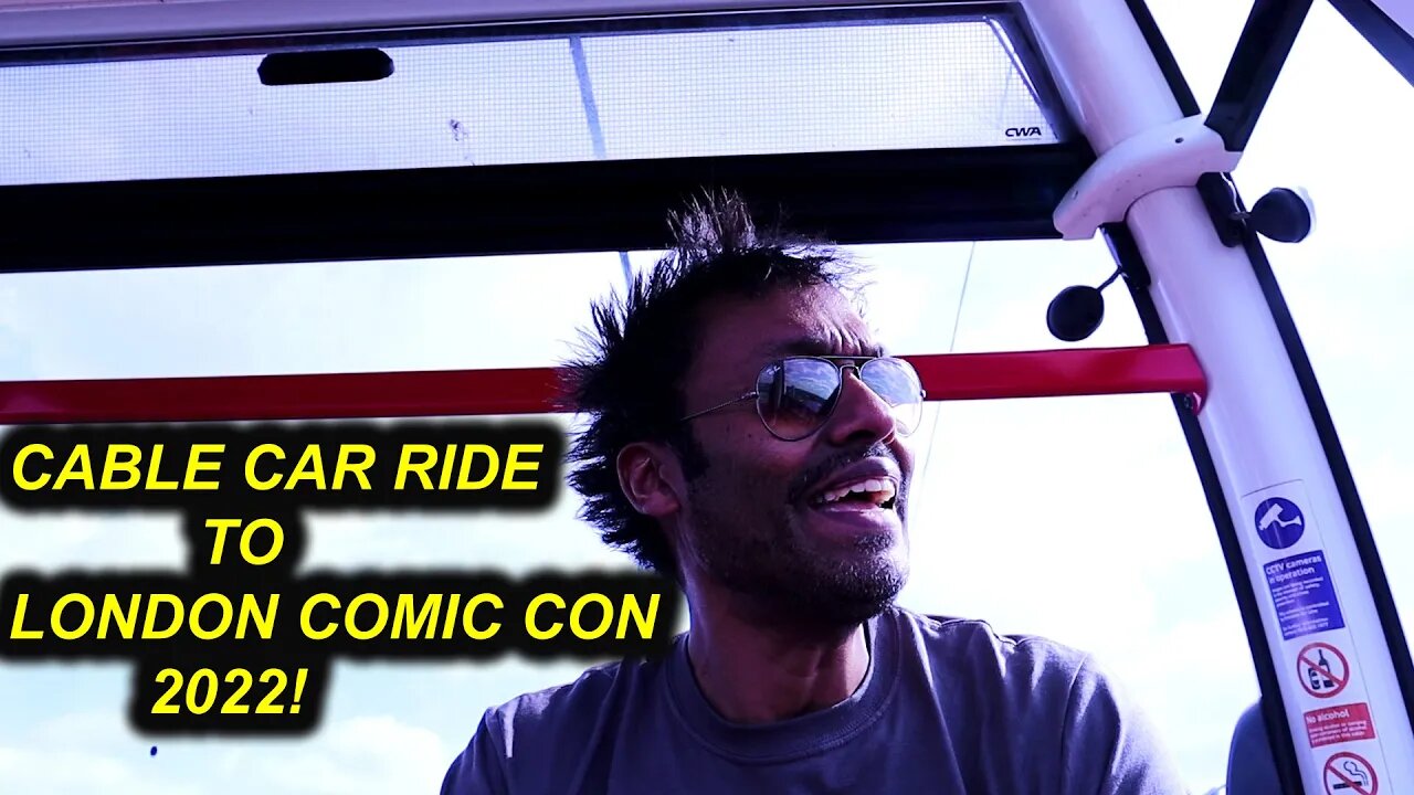 Cable Car Ride to MCM Comic Con 2022 - VLOG