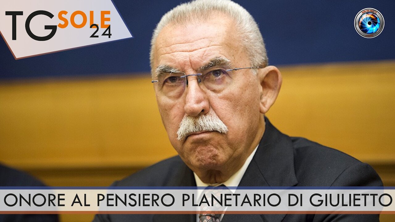 TgSole24 - 26 aprile 2021 - ONORE AL PENSIERO PLANETARIO DI GIULIETTO CHIESA