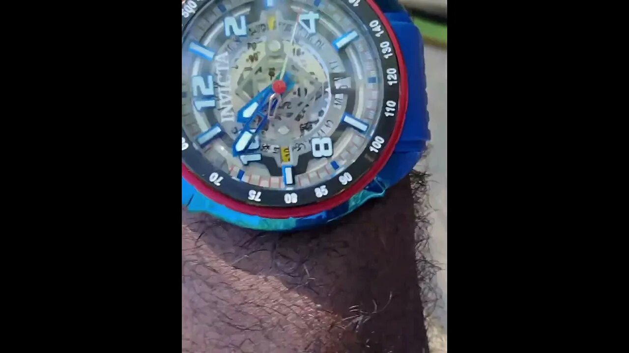 While riding my bicycle on July 4th I glanced at my summer watch then this happened