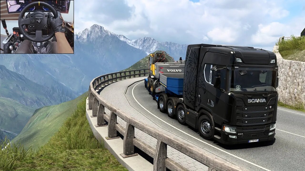 Logs Delivery | Euro Truck Simulator 2 | Logitech g29 gameplay | ag gaming