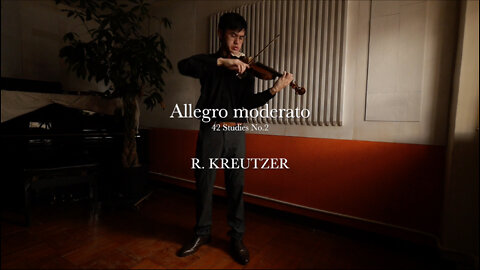 Kreutzer #2 Allegro moderato