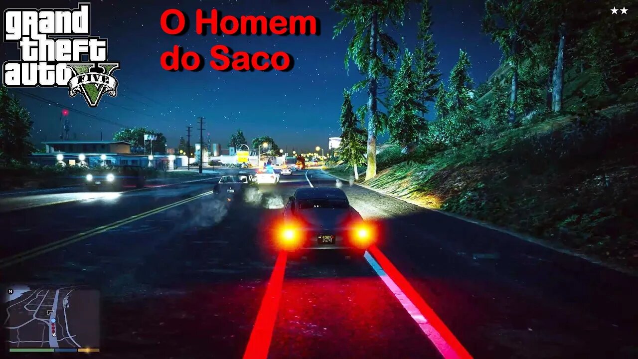 O Homem do Saco -GTA 5 - Pack Man - na AMD Radeon RX 580 8GB GDDR5 256bits