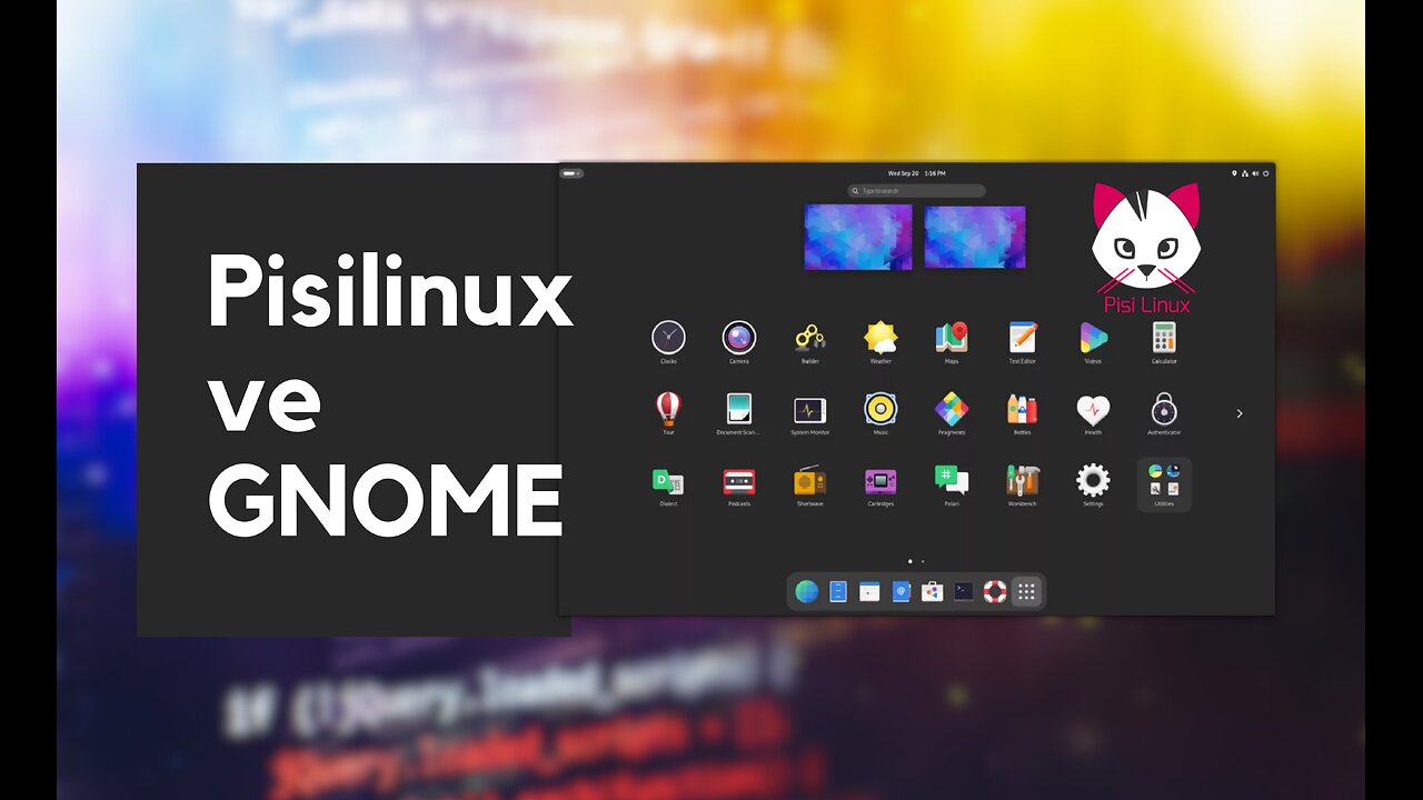 Pisilinux ve GNOME