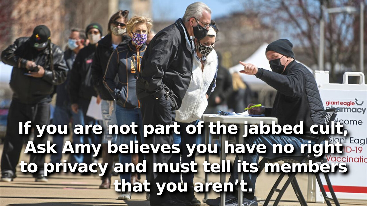 Leftist Advice Columnist Believes You Have No Right to Privacy When it Comes to Not Being Jabbed