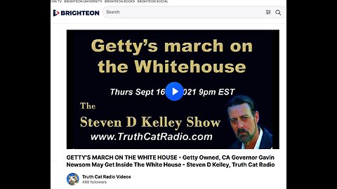 Getty´s march on the Whitehouse Sept. 16th, 2021, Steven D Kelley