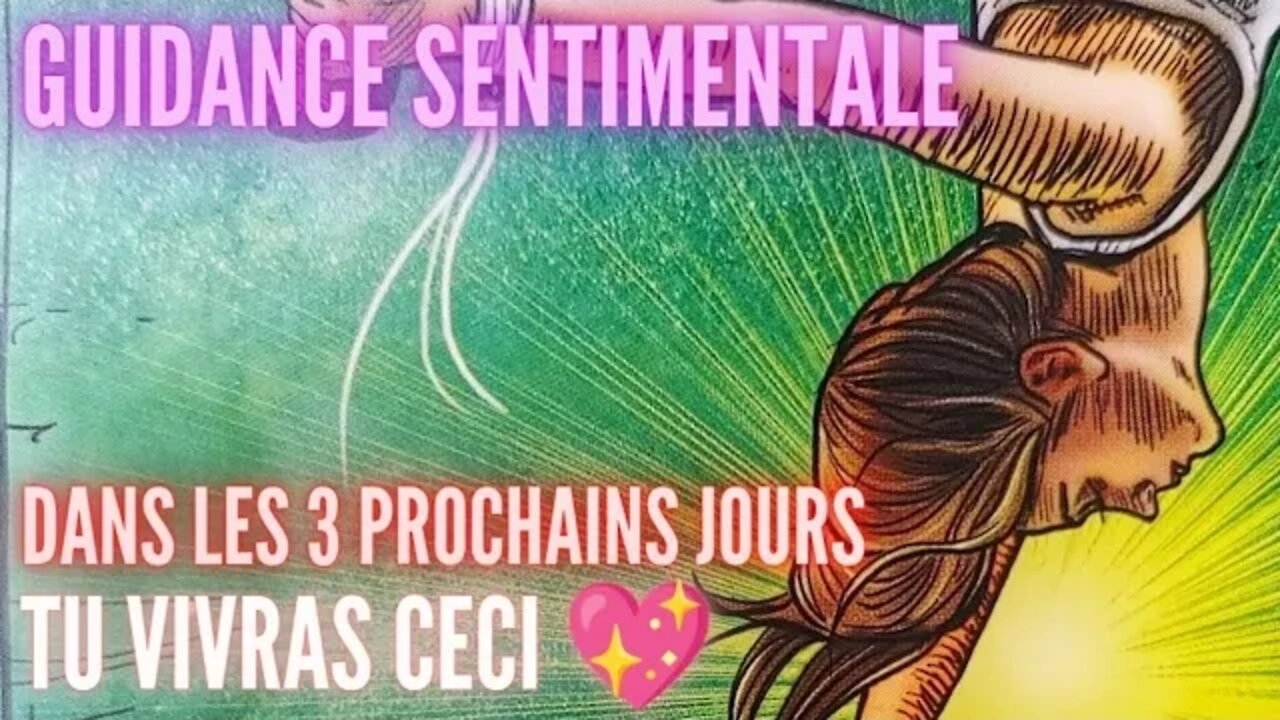 DANS LES 3 PROCHAINS JOURS TU VIVRAS CECI 💖 #tiragesentimental #tarotfrancais