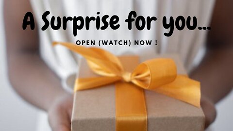 SURPRISE - ANOTHER GIVEAWAY