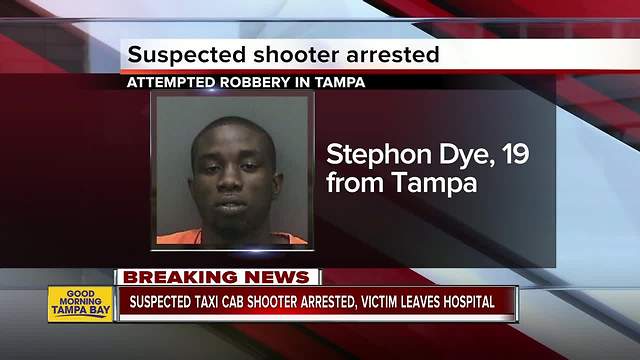 Police arrest man who shot cab driver in Tampa