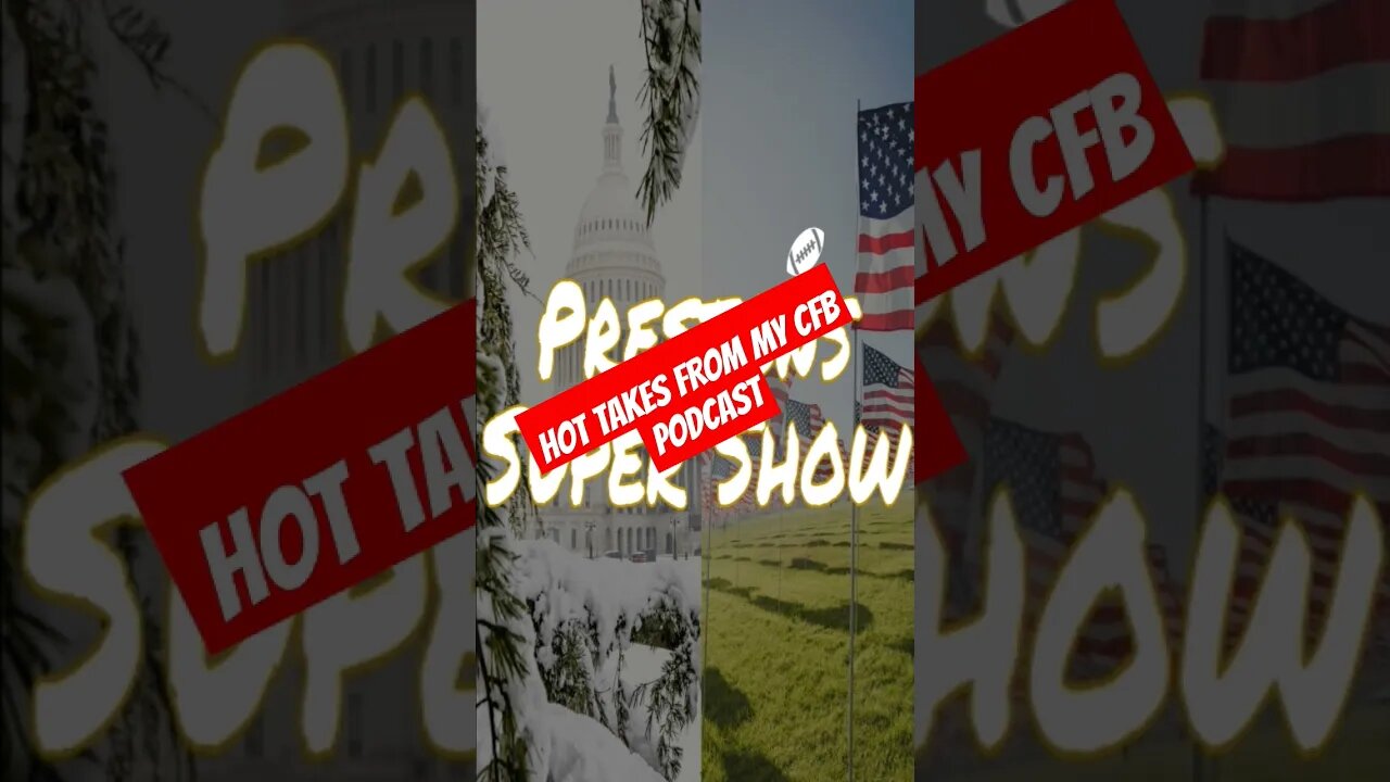 Hot takes from my college football podcast this week! #cfb #podcast #football