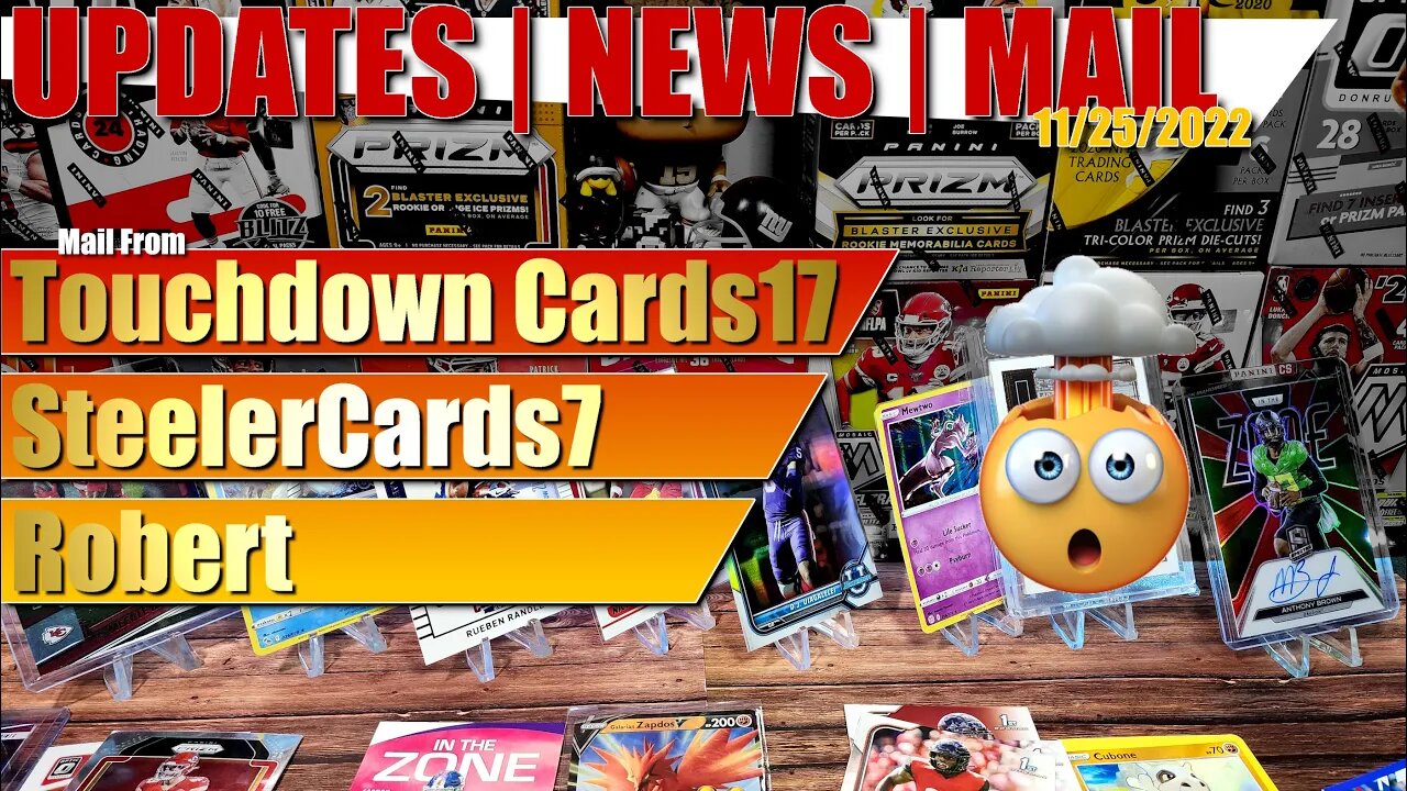 HOLY COW | Care Packages with TOO MUCH Love -Football Pokemon @Touchdown Cards 17 @Steelerscards7