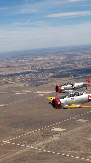 Missing Man Formation Drill