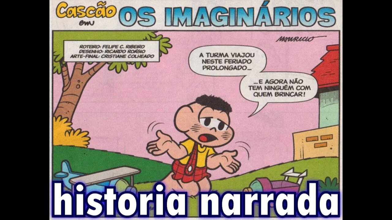 Cascão em-Os imaginários | Gibis do Rapha