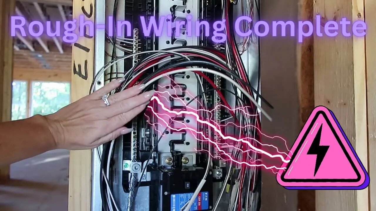 Electrical and Network Rough In Wiring Complete