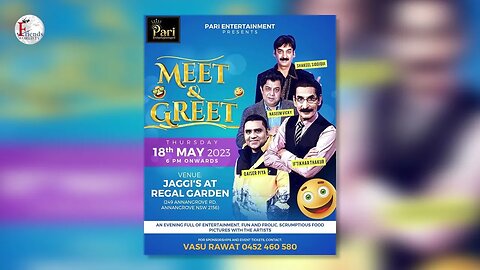 Meet and Greet | PARI ENTERTAINMENTS