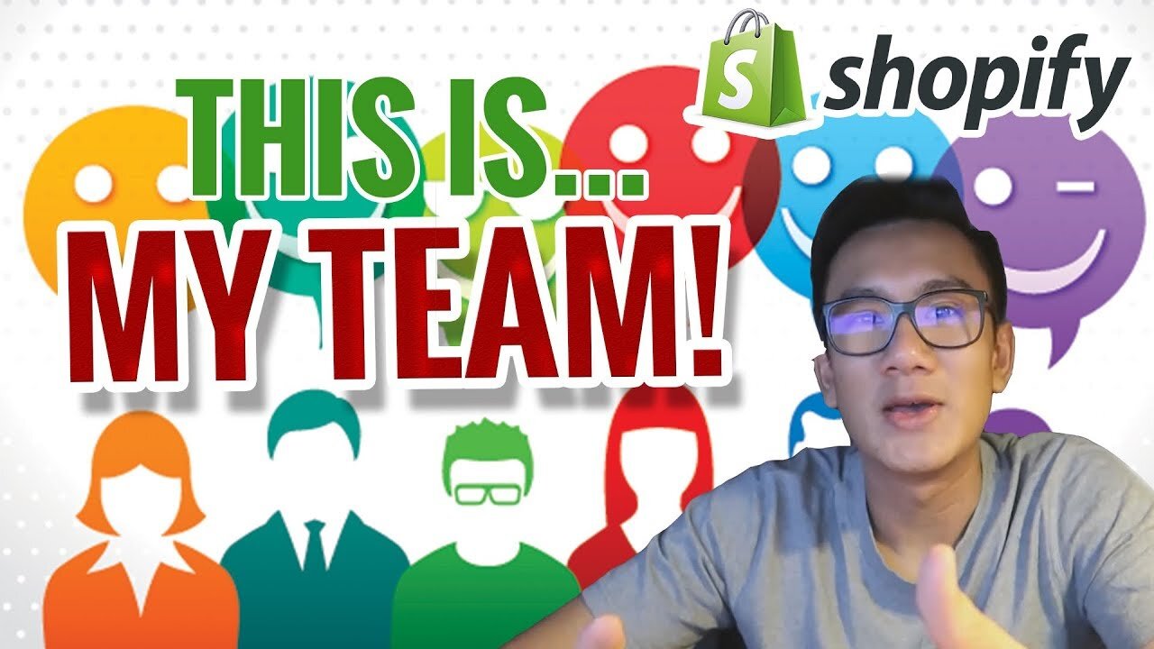 👨‍👩‍👦‍👦 REVEALING My Shopify TEAM 👨‍👩‍👦‍👦 - Dropshipping Automation